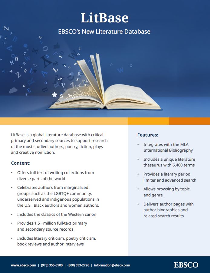 NEW TRIAL E-RESOURCE : LitBase
